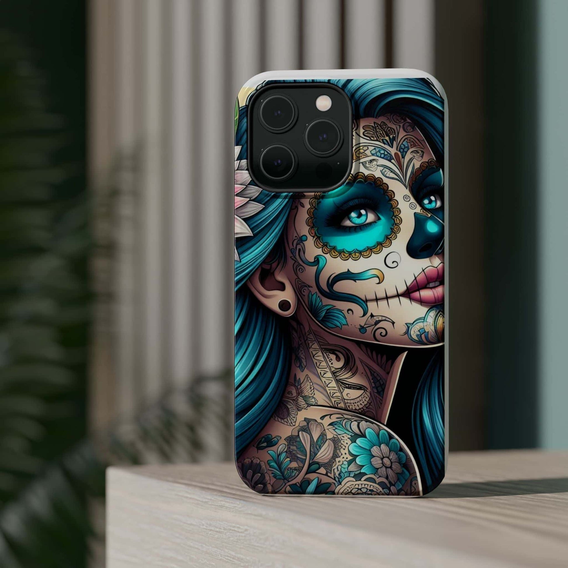 Bad Girl |Sugar Skull | Magnetic Tough Phone Case