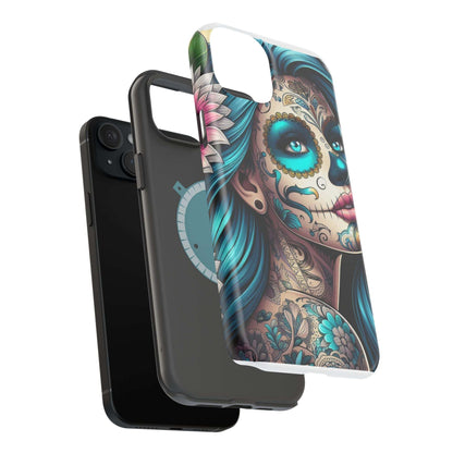 Bad Girl |Sugar Skull | Magnetic Tough Phone Case