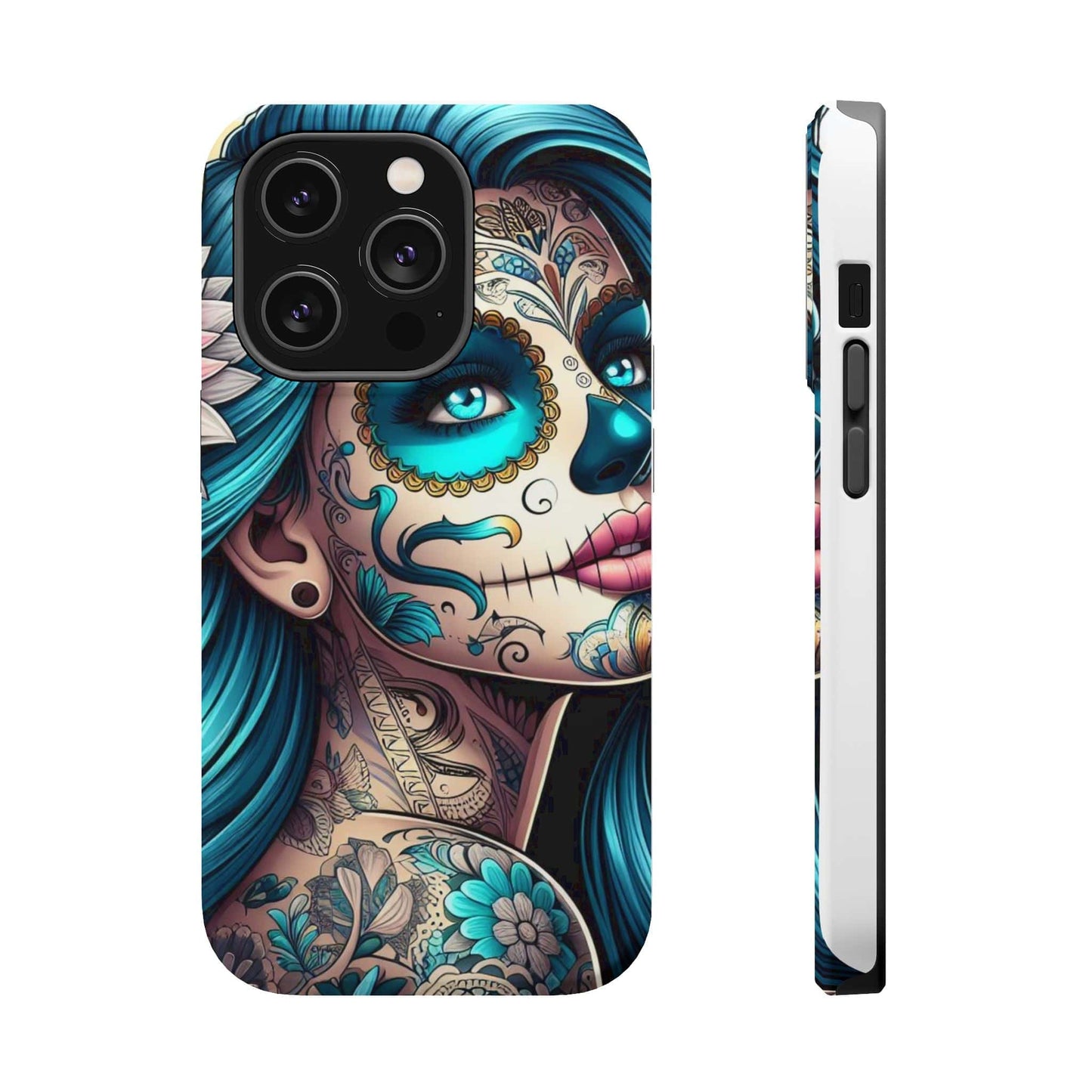 Bad Girl |Sugar Skull | Magnetic Tough Phone Case