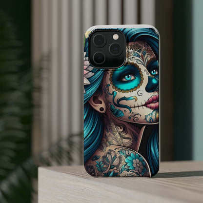 Bad Girl |Sugar Skull | Magnetic Tough Phone Case