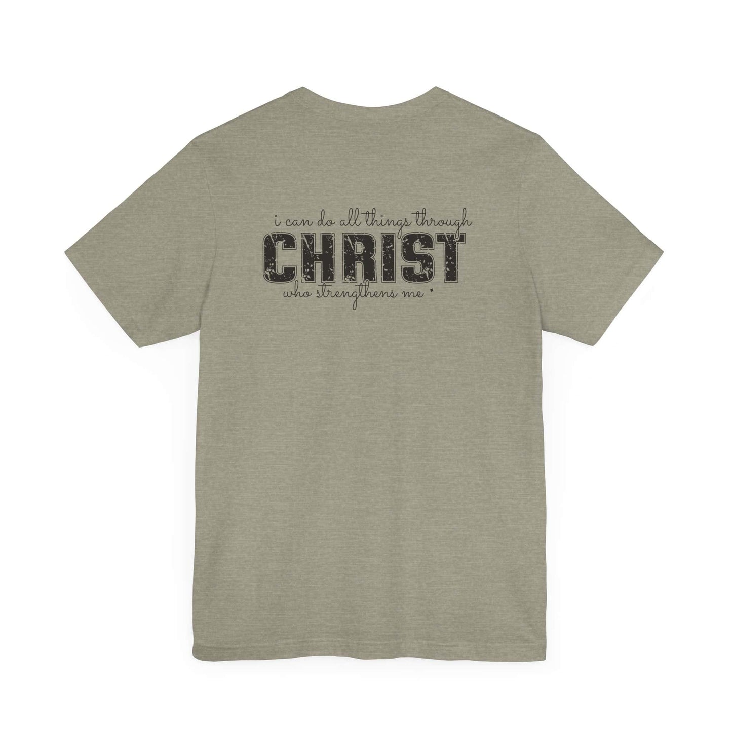 Philippians 4:13 | Unisex Jersey Short Sleeve Tee