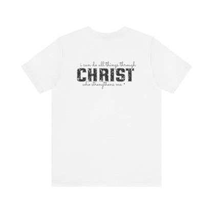 Philippians 4:13 | Unisex Jersey Short Sleeve Tee