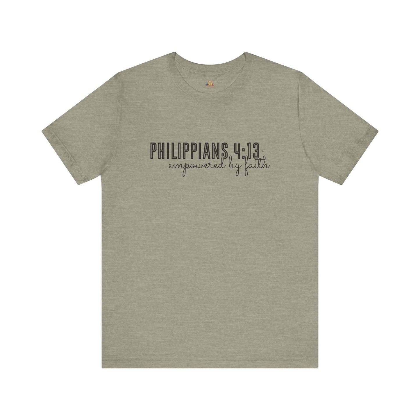 Philippians 4:13 | Unisex Jersey Short Sleeve Tee