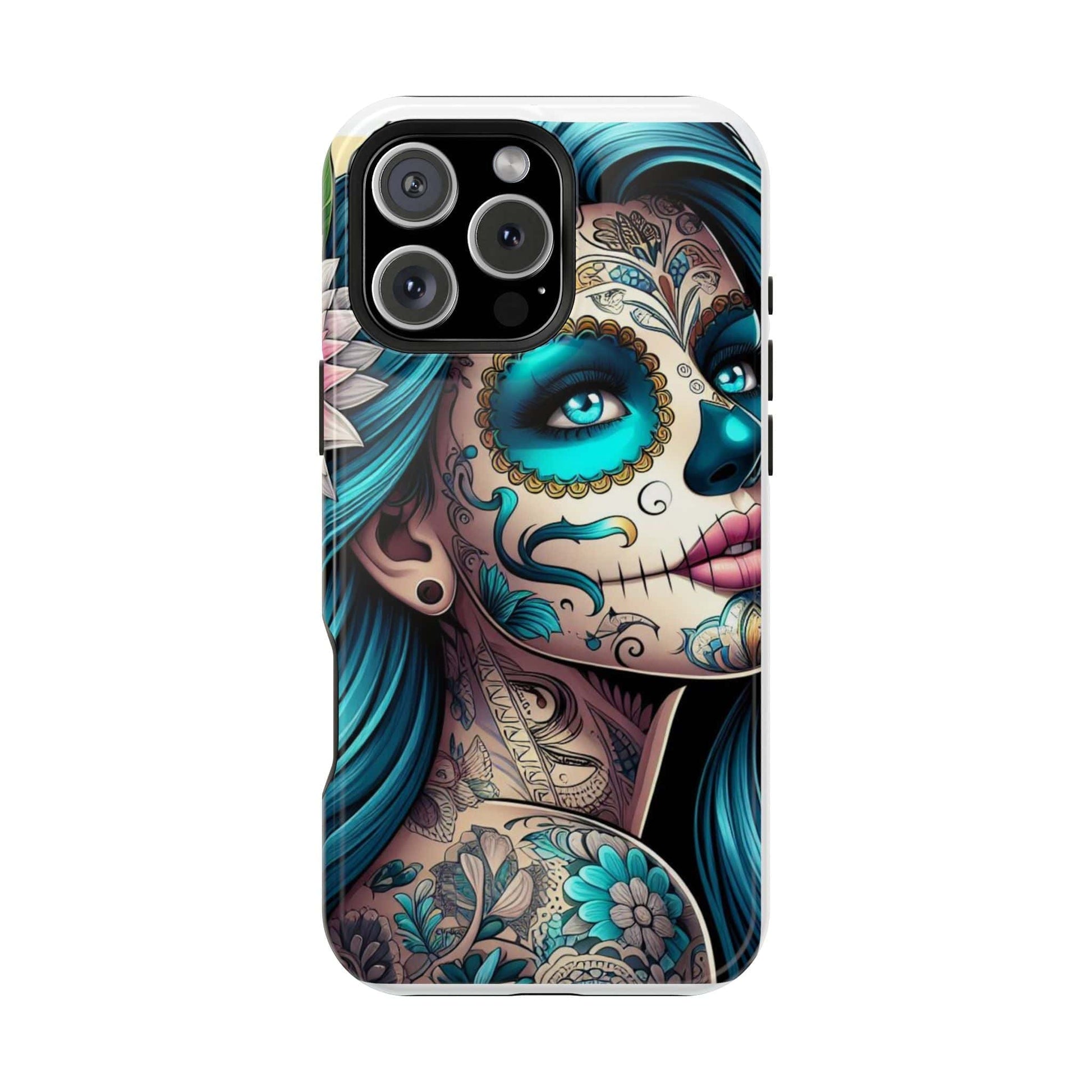 Bad Girl |Sugar Skull | Magnetic Tough Phone Case