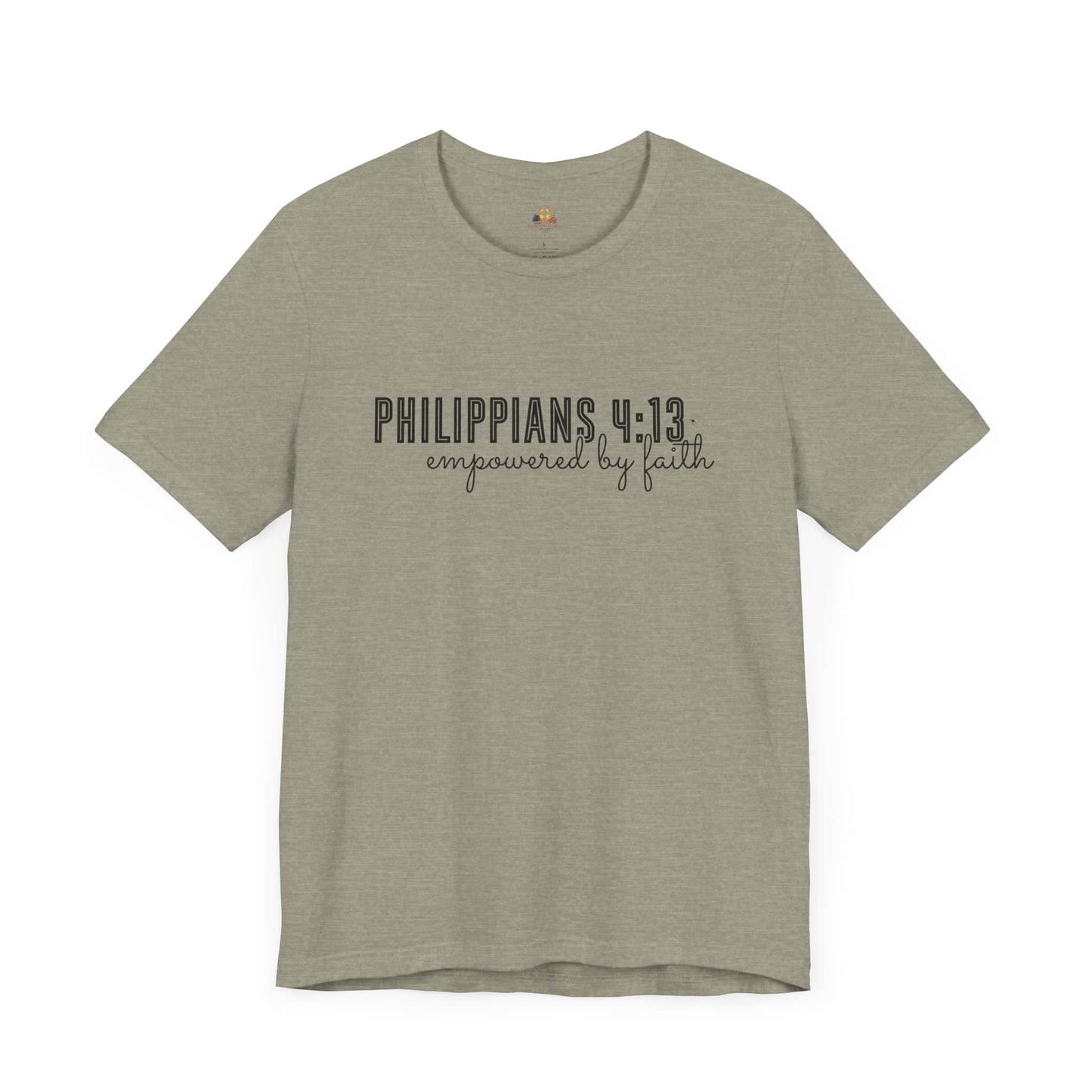 Philippians 4:13 | Unisex Jersey Short Sleeve Tee