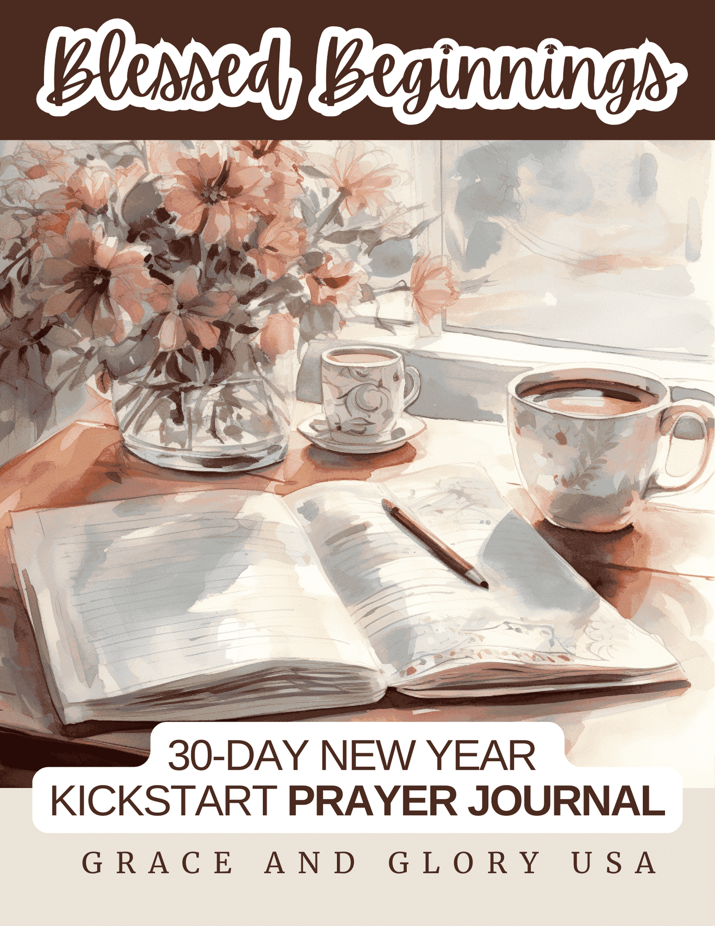 New Year, New ME 30-Day New Year Prayer Journal