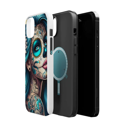 Bad Girl |Sugar Skull | Magnetic Tough Phone Case