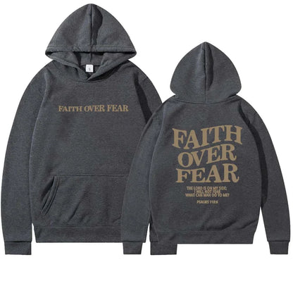 Faith Over Fear | Christian Hoodie