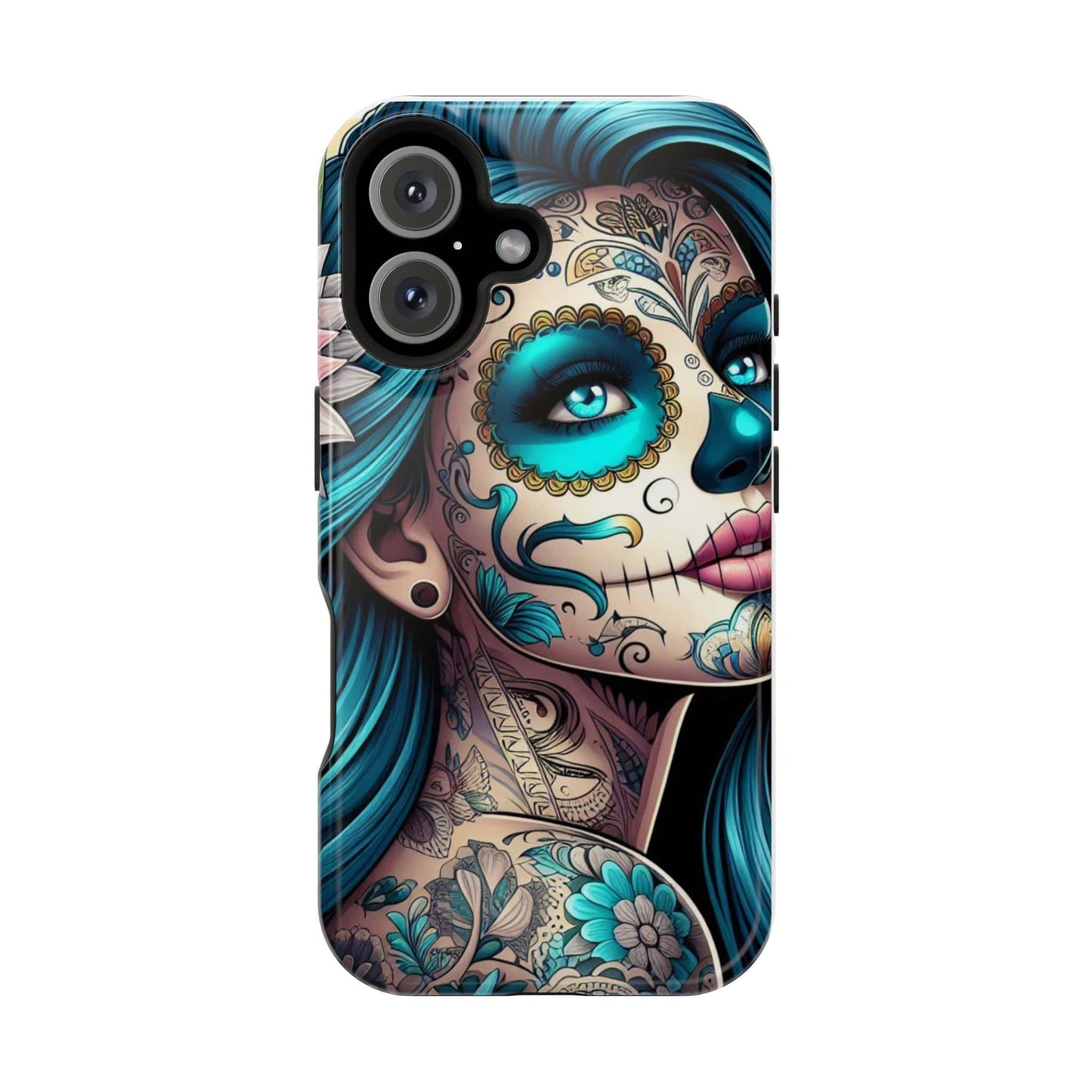 Bad Girl |Sugar Skull | Magnetic Tough Phone Case