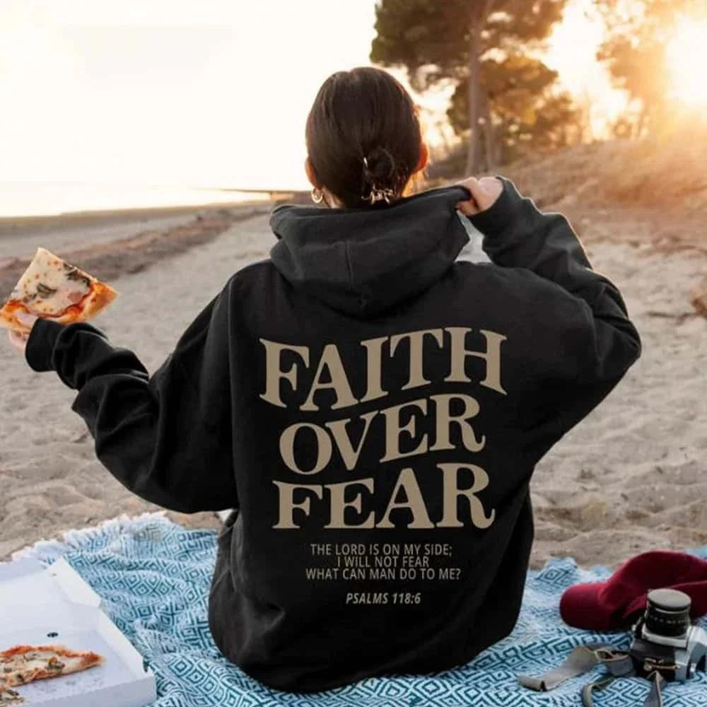 Faith Over Fear | Christian Hoodie