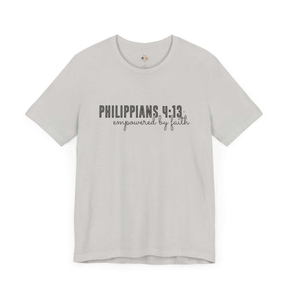 Philippians 4:13 | Unisex Jersey Short Sleeve Tee