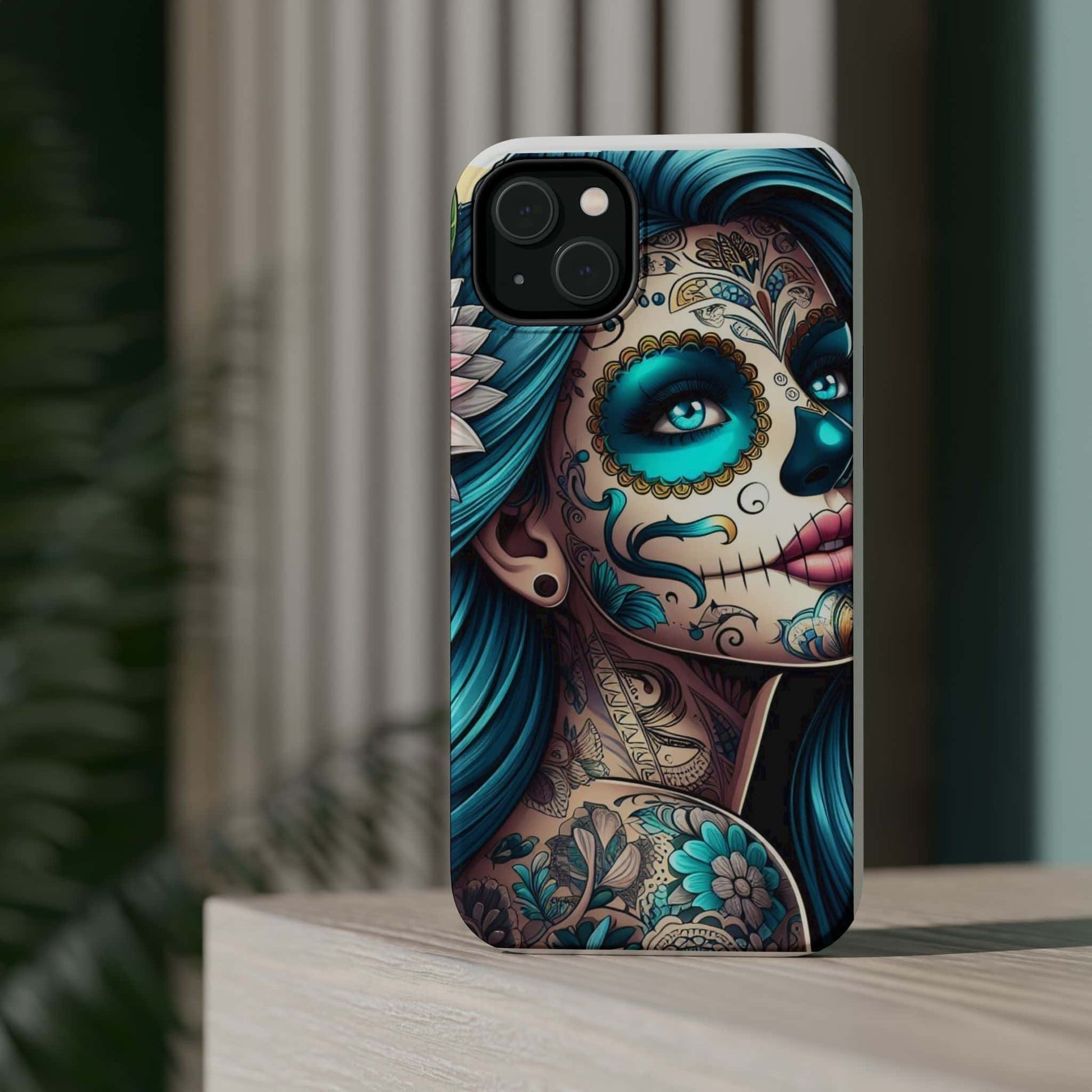 Bad Girl |Sugar Skull | Magnetic Tough Phone Case