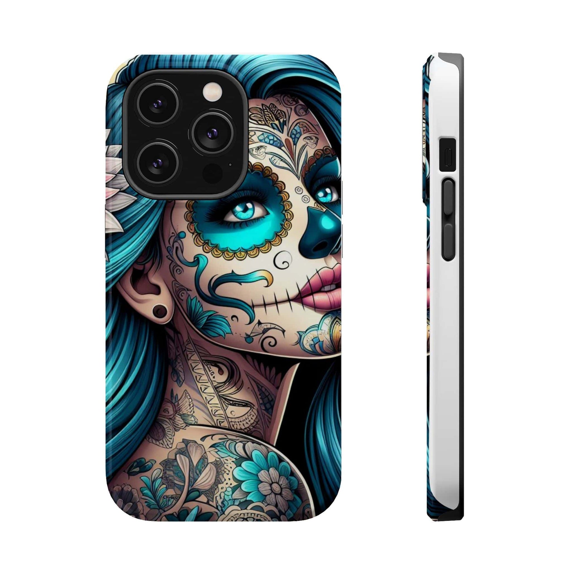 Bad Girl |Sugar Skull | Magnetic Tough Phone Case