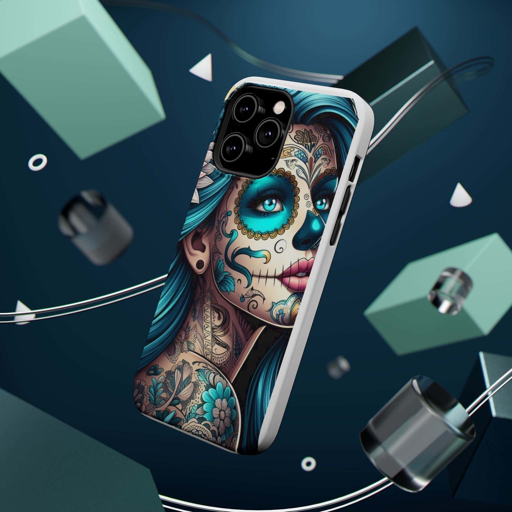 Bad Girl |Sugar Skull | Magnetic Tough Phone Case