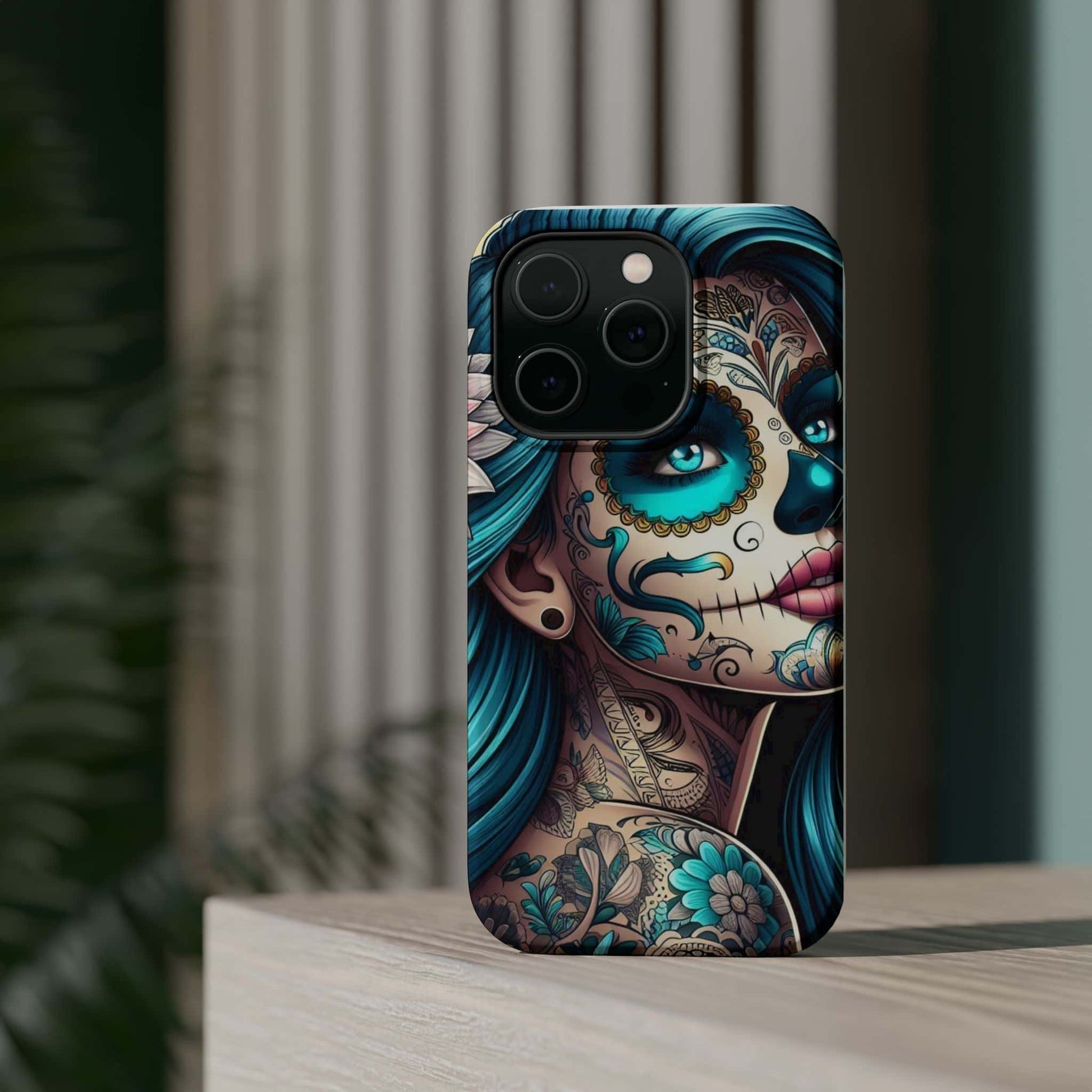 Bad Girl |Sugar Skull | Magnetic Tough Phone Case