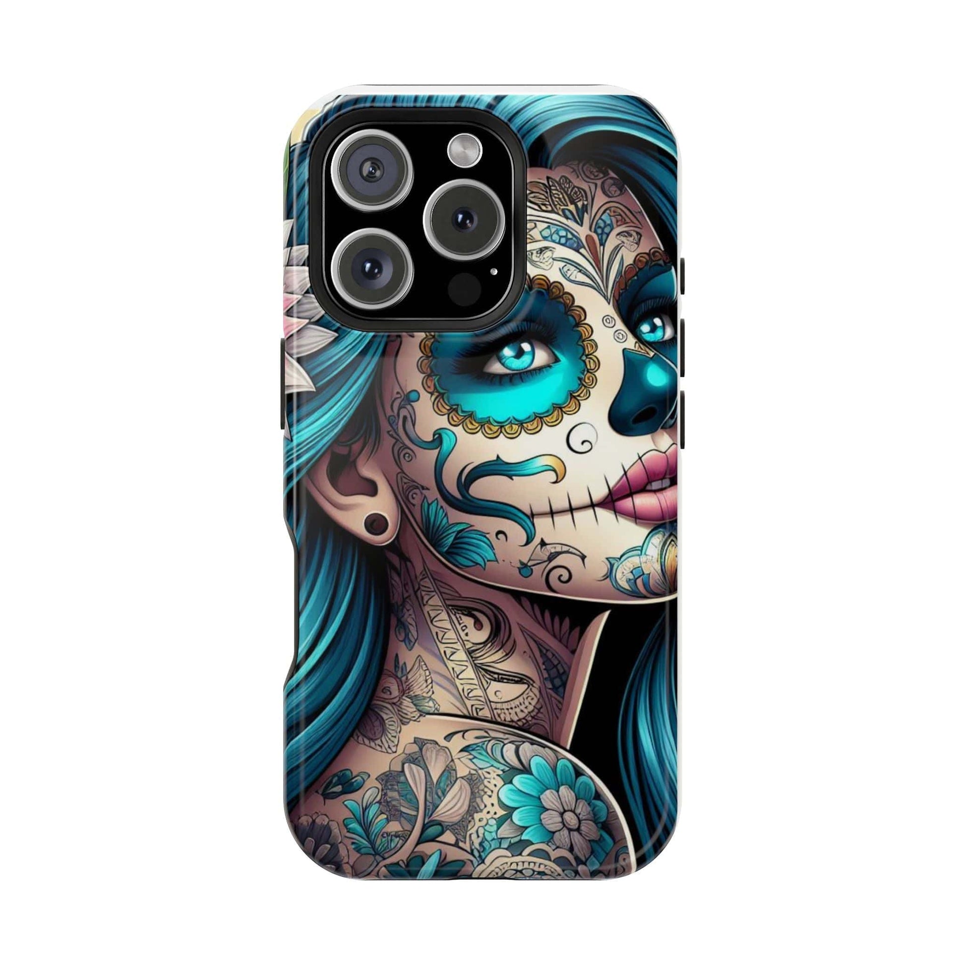 Bad Girl |Sugar Skull | Magnetic Tough Phone Case