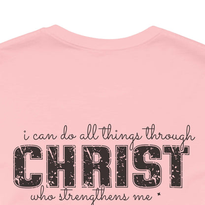 Philippians 4:13 | Unisex Jersey Short Sleeve Tee