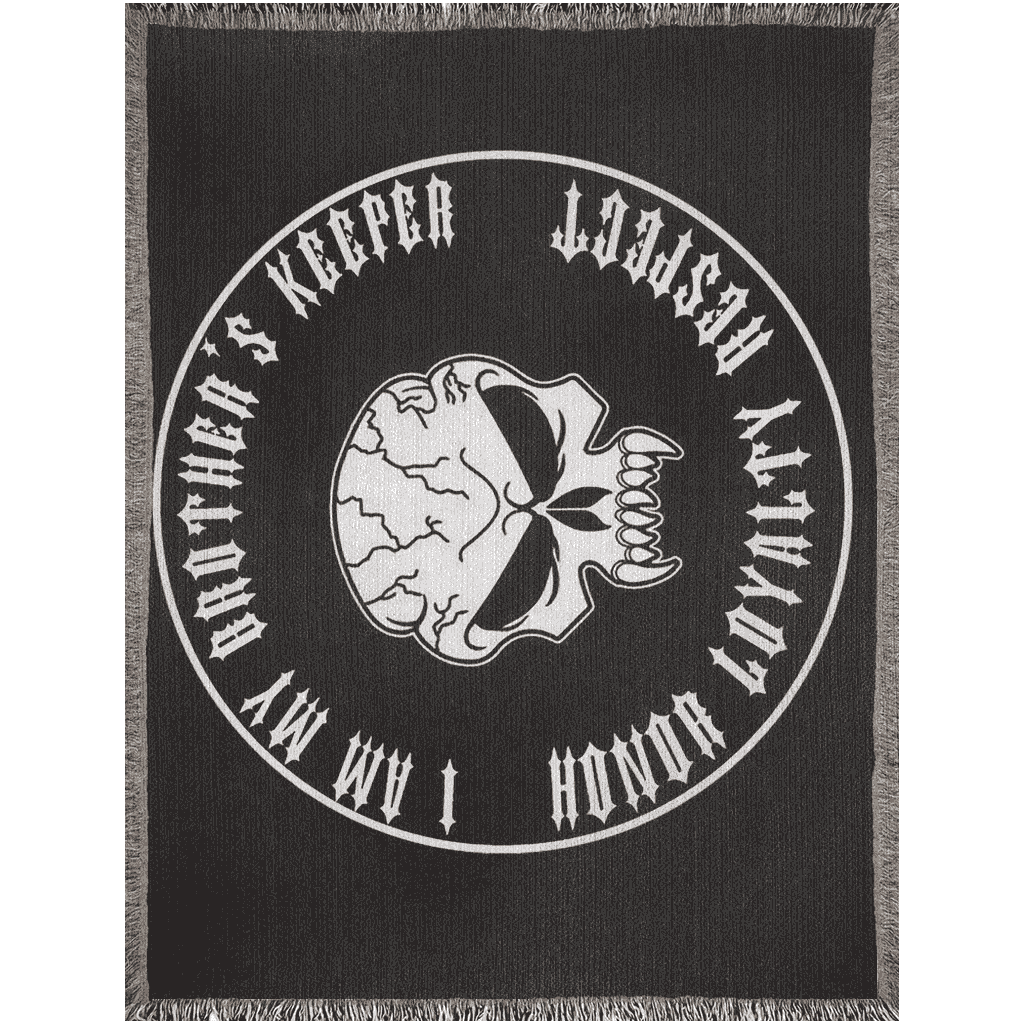 Punishers "I Am My Brother's Keeper" Woven Blanket