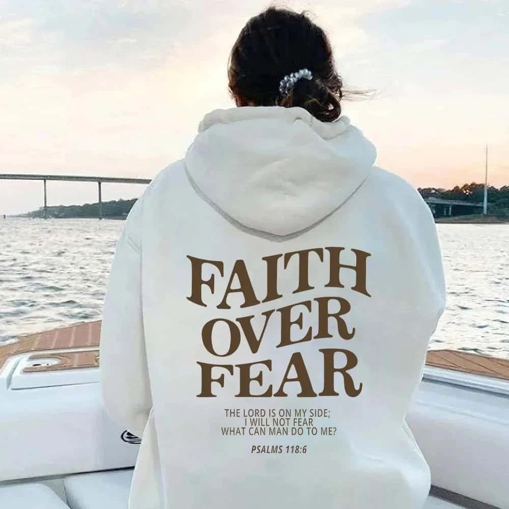 Faith Over Fear | Christian Hoodie