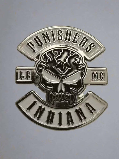 Punisher Cut Out Coin - Indiana State Chapter Coin