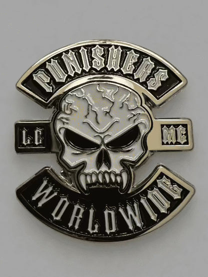 Punisher Cut Out Coin - Indiana State Chapter Coin