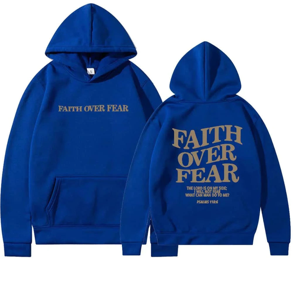 Faith Over Fear | Christian Hoodie