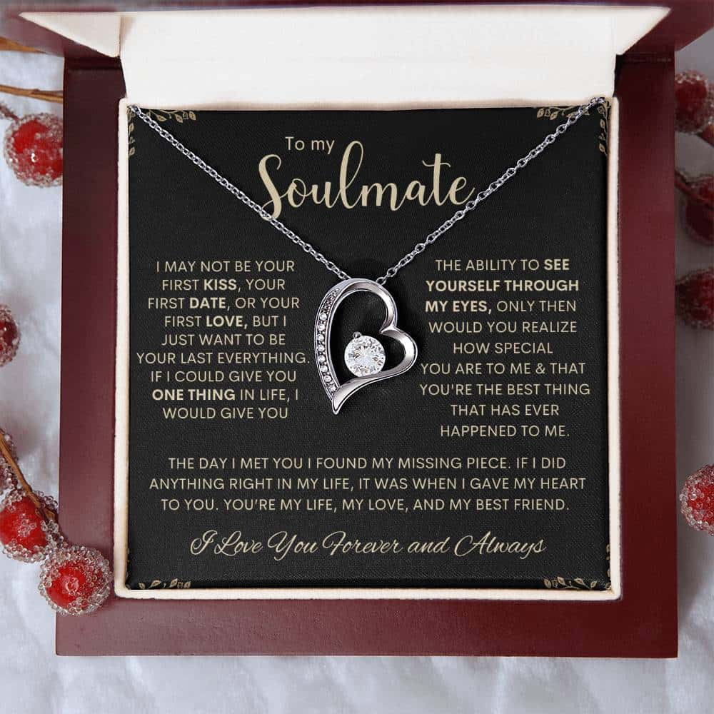 To My Soulmate | Forever Love Necklace