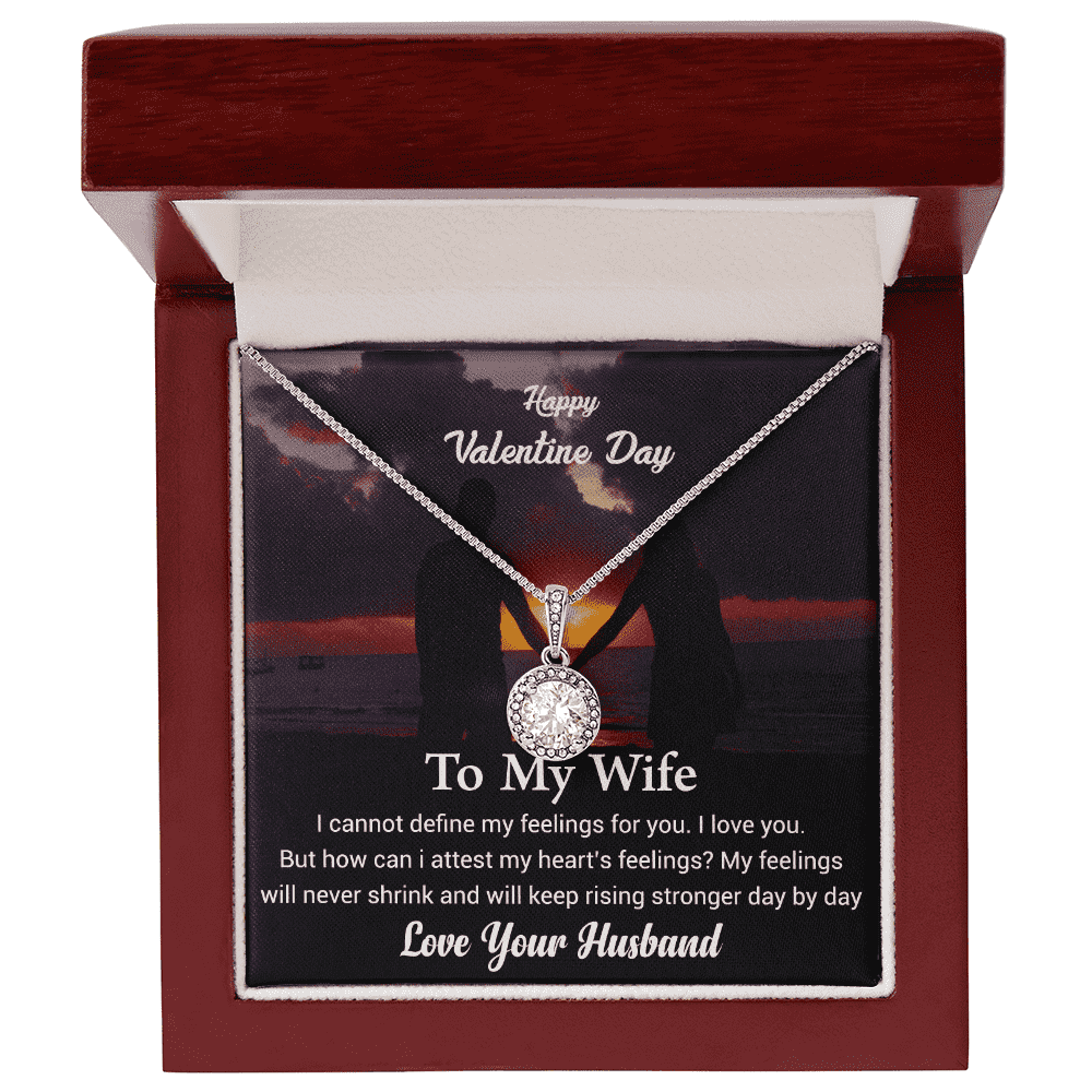 Happy Valentines Day | To My Wife |  Eternal Hope Necklace