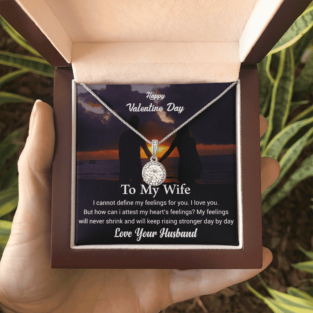 Happy Valentines Day | To My Wife |  Eternal Hope Necklace