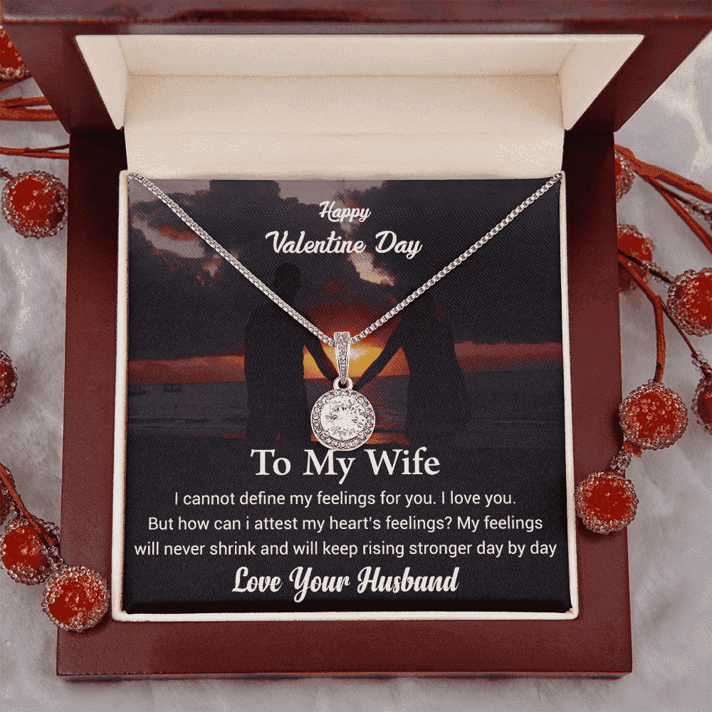 Happy Valentines Day | To My Wife |  Eternal Hope Necklace