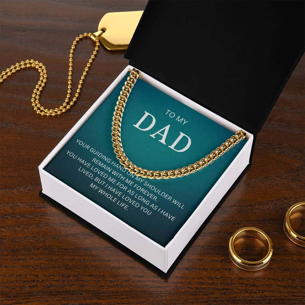 To My Dad | Cuban Link Chain