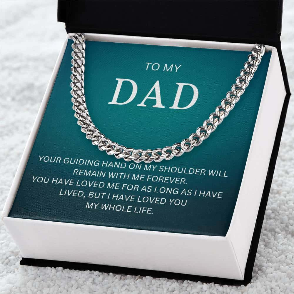 To My Dad | Cuban Link Chain