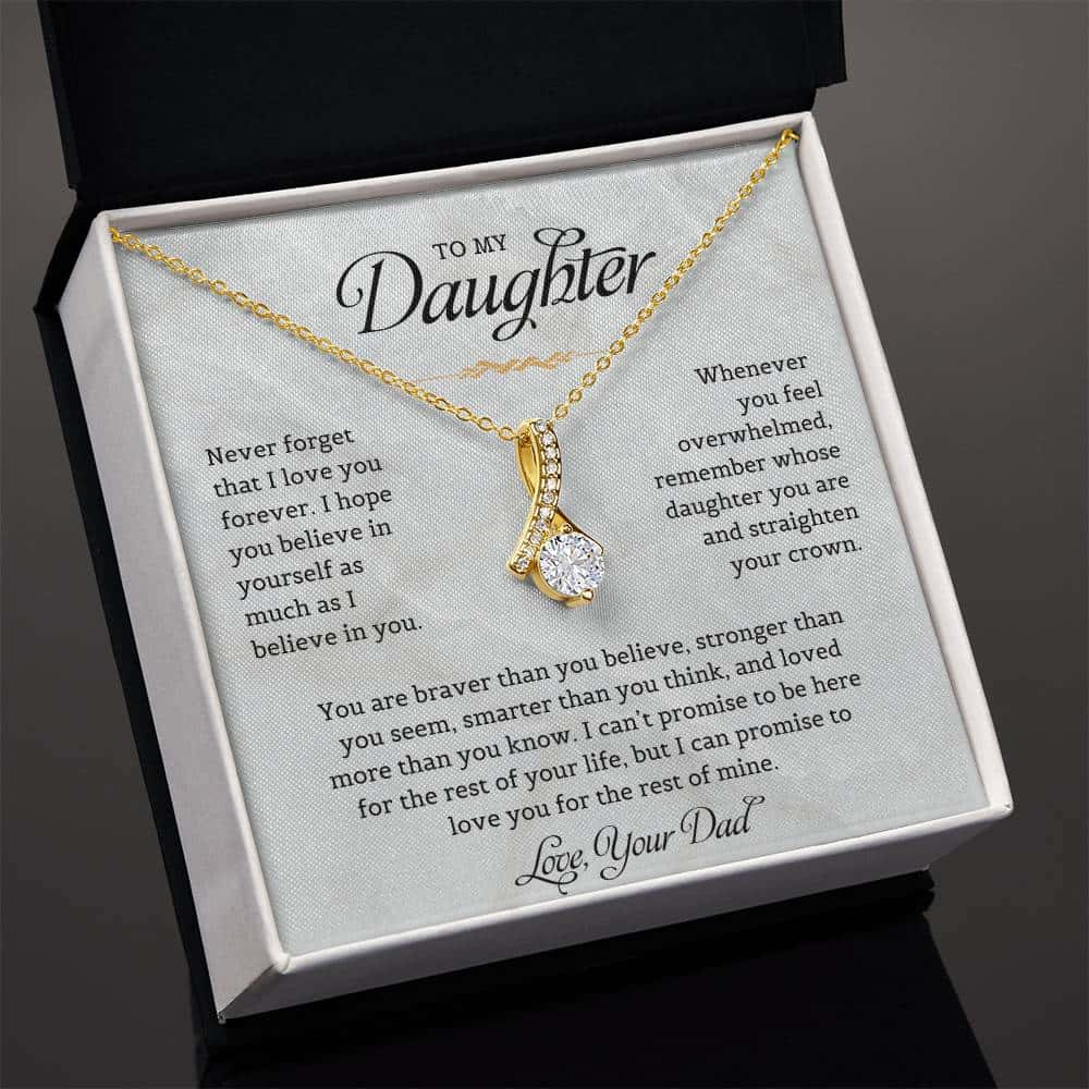 To My Daughter | Alluring Beauty necklace