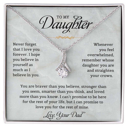 To My Daughter | Alluring Beauty necklace