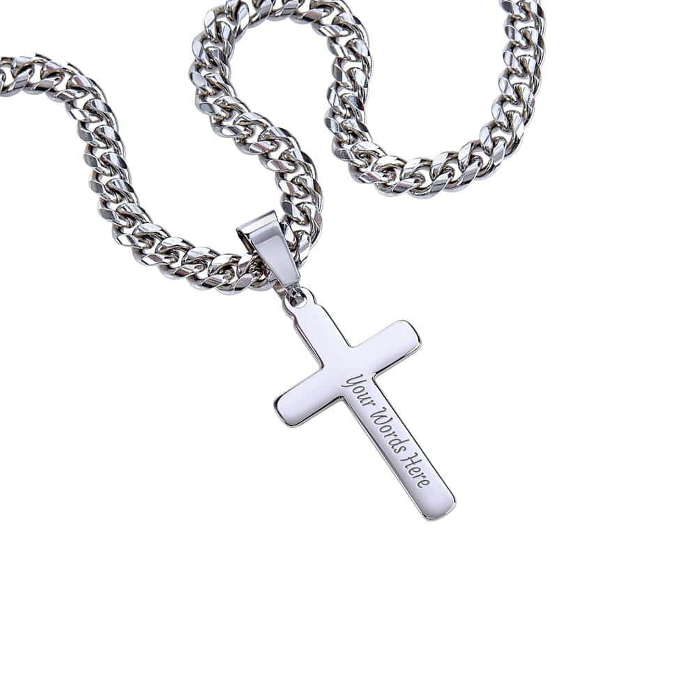 To My Husband | Cross Necklace