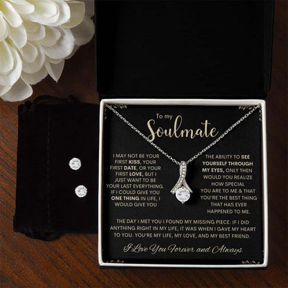 To My Soulmate | Alluring Beauty Necklace & Earring Set