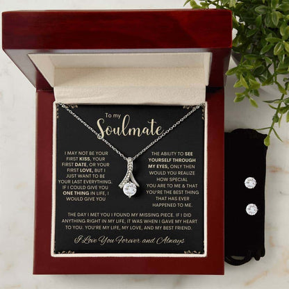 To My Soulmate | Alluring Beauty Necklace & Earring Set