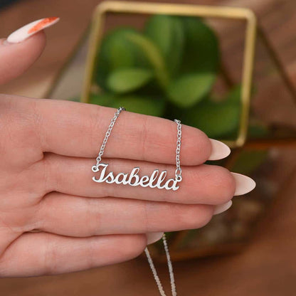 Happy Valentines Day | Custom Name Necklace