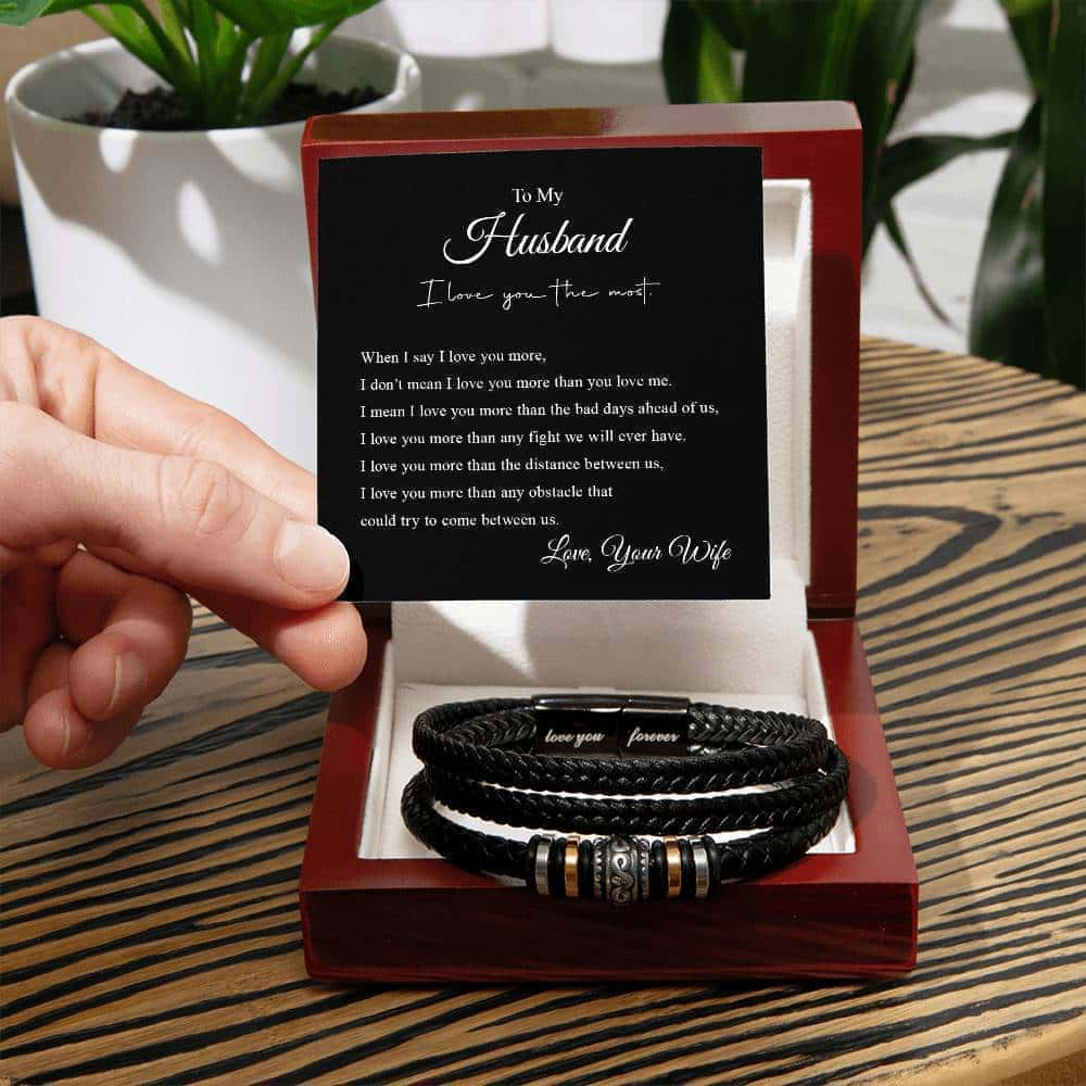 To My Husband | "Love You Forever" Bracelet