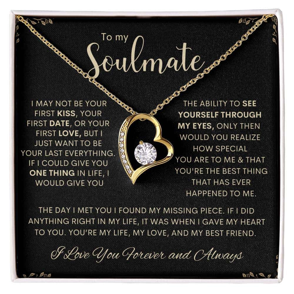 To My Soulmate | Forever Love Necklace