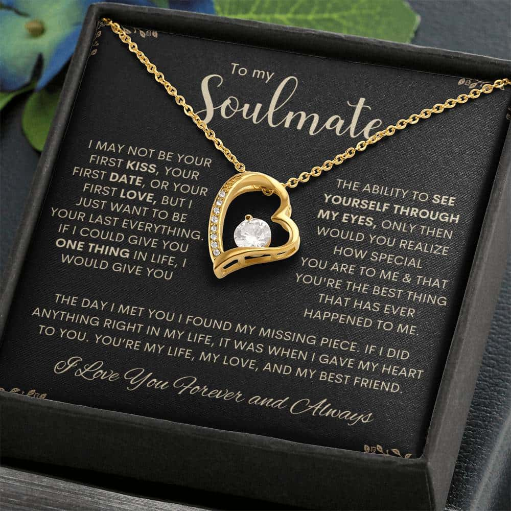 To My Soulmate | Forever Love Necklace