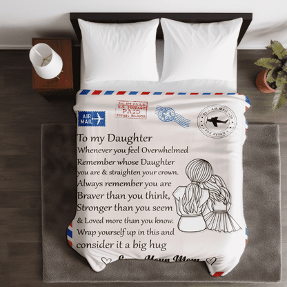 To My Daughter | Fleece Blanket