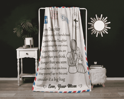 To My Daughter | Fleece Blanket