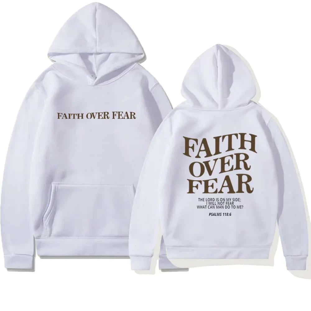 Faith Over Fear | Christian Hoodie