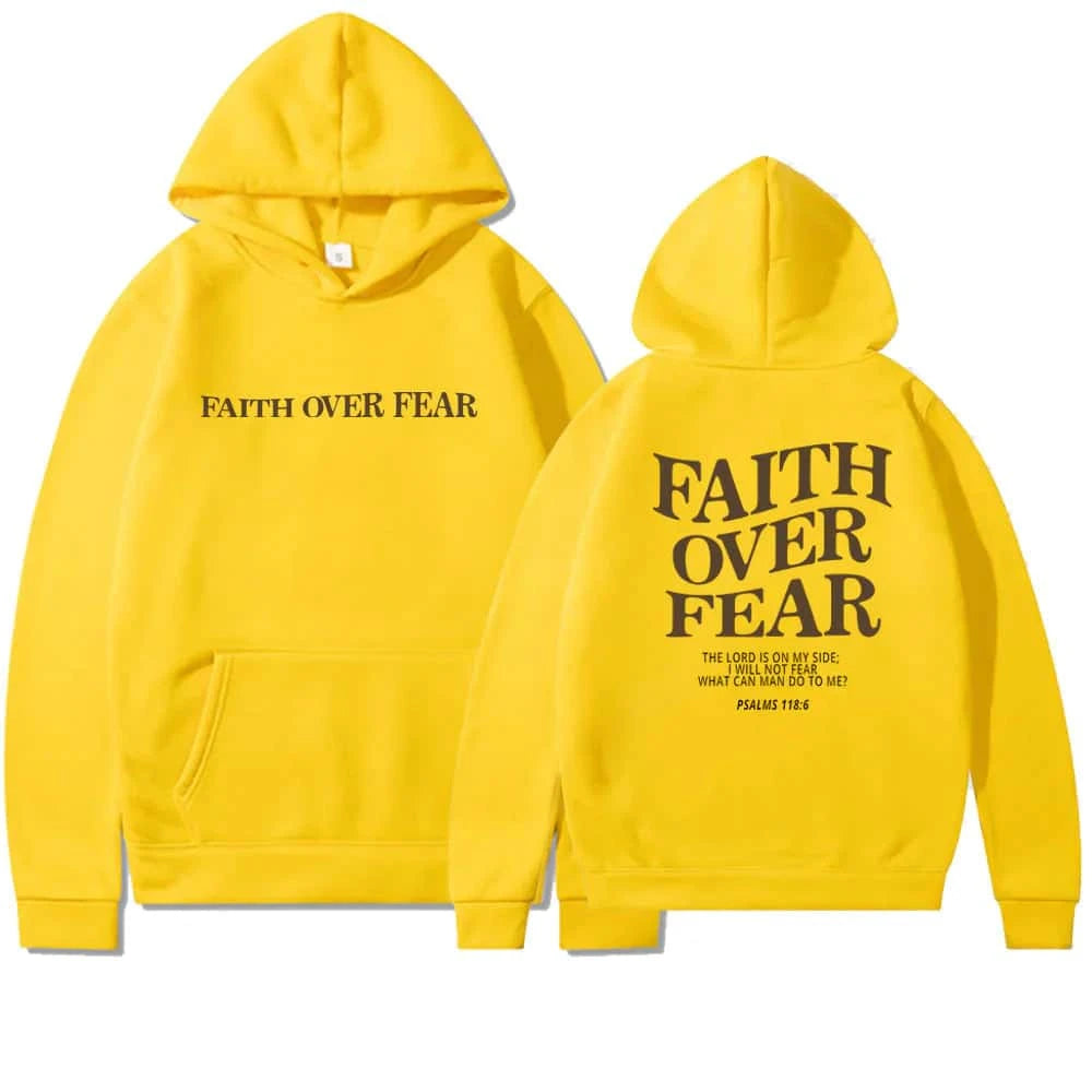 Faith Over Fear | Christian Hoodie