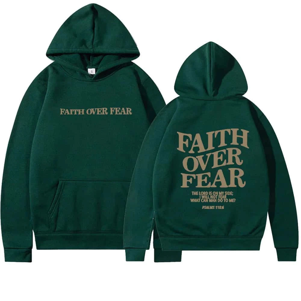 Faith Over Fear | Christian Hoodie