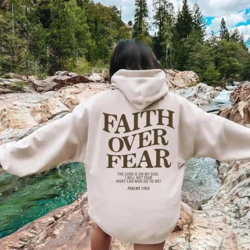 Faith Over Fear | Christian Hoodie